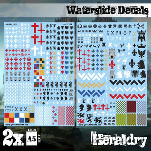 GSW Waterslide Decals - Heraldry GSW Hobby Green Stuff World 