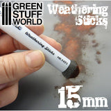 GSW Weathering Brushes 15mm GSW Hobby Green Stuff World 