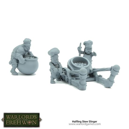 Halfling Pot Launcher Halfing Army Warlord Games 