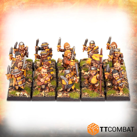 Halfling Swordsmen Halfling Army TTCombat 