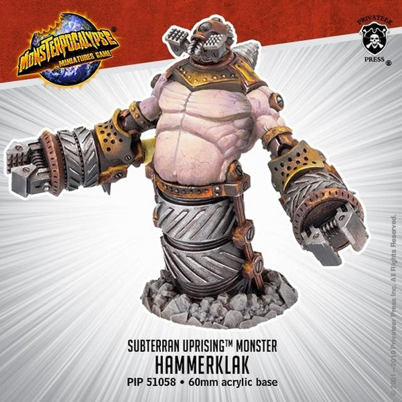 Hammerklak – Subterrans Uprising Monster Destroyers Privateer Press 