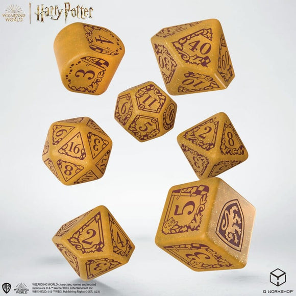 Harry Potter: Gryffindor Modern Dice Set - Gold Dice Sets Q-Workshop 