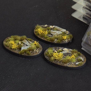 Highland Bases Oval 75mm (x3) Gamer Grass base Gamer Grass