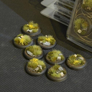 Highland Bases RoundLip 30mm (x8) Gamer Grass base Gamer Grass