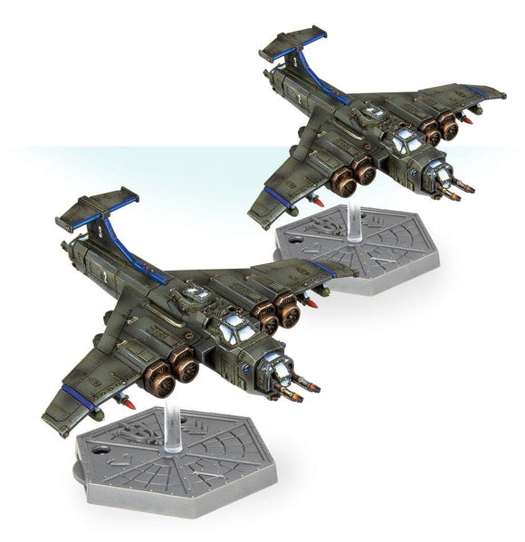 Imperial Navy Marauder Bombers Aeronautica Imperialis Games Workshop 
