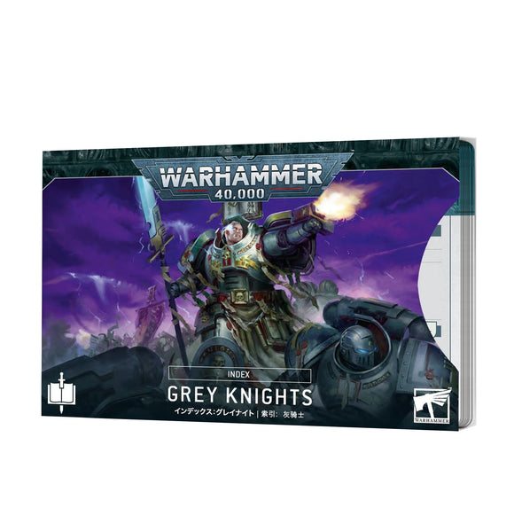 Index Cards: Grey Knights Space Marines - Grey Knights Games Workshop 