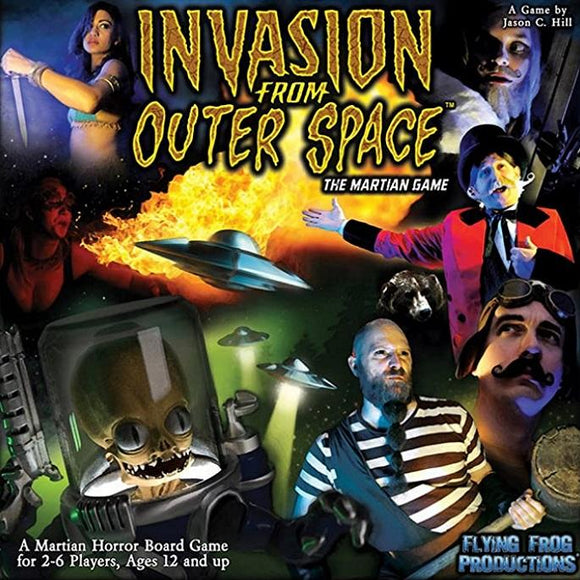 Invasion From Outer Space Boardgames Flying Frog Productions  (5026702426249)