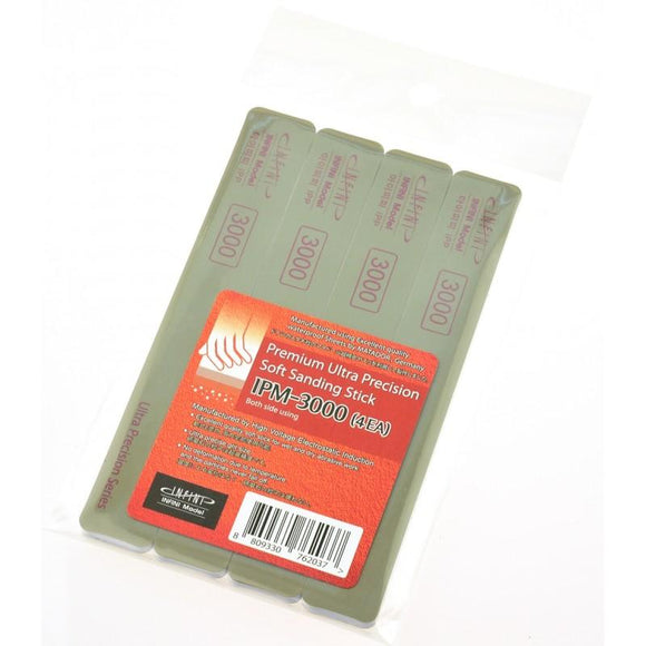 IPM-3000 Premium Soft Sanding Stick(Matador) #3000(4EA) Sanding Sponge infini