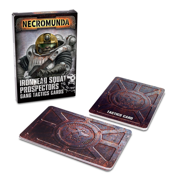 Ironhead Squad Prospector Tactics Cards Ironhead Squat Prospectors Games Workshop 