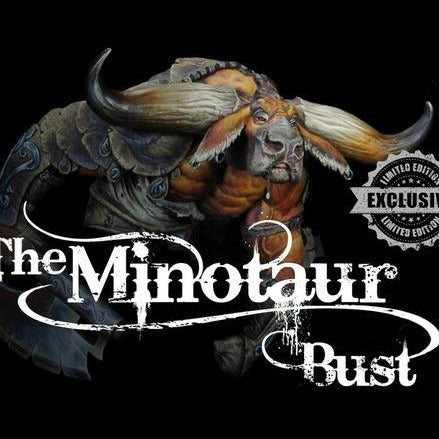 Journeyman Miniatures - The Minotaur bust Bust Journeyman Miniatures 
