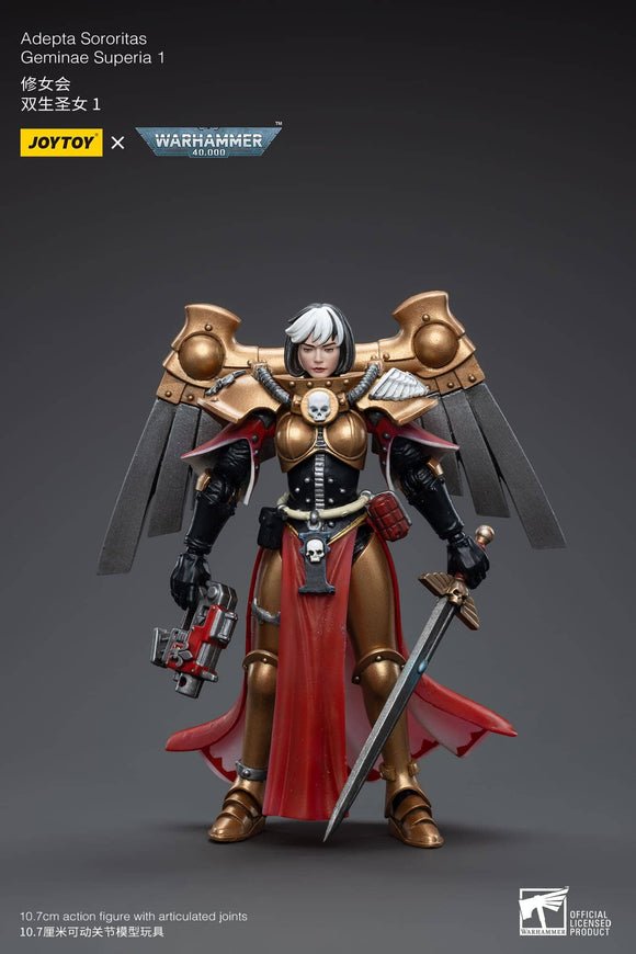 JoyToy Adepta Sororitas Geminae Superia 1 Action Figures JoyToy 