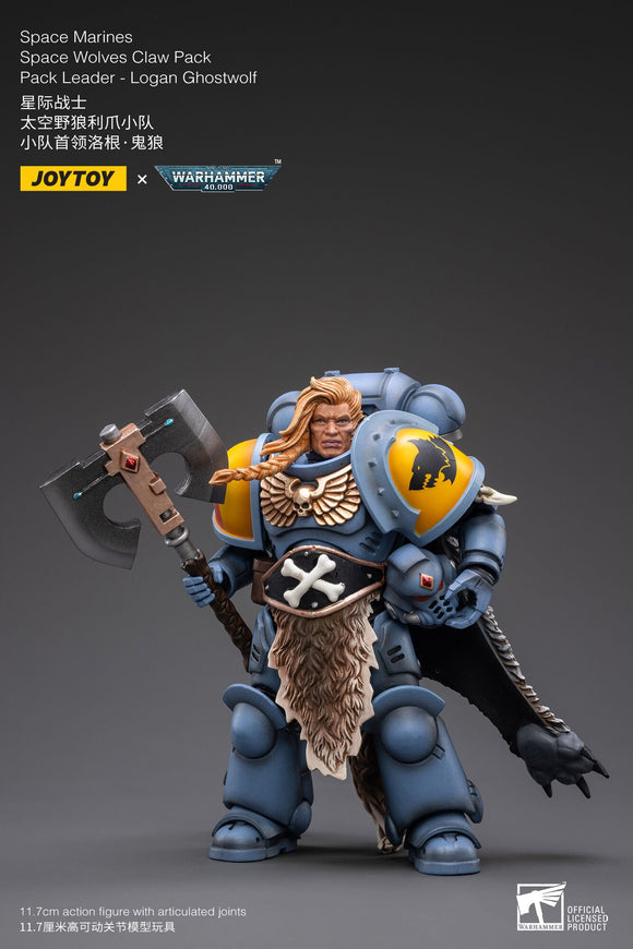 JoyToy Space Wolves Claw Pack Pack Leader Logan Ghostwolf Action Figures JoyToy 