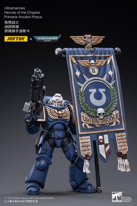 JoyToy Ultramarines Heroes of the Chapter Primaris Ancient Posca Action Figures JoyToy 
