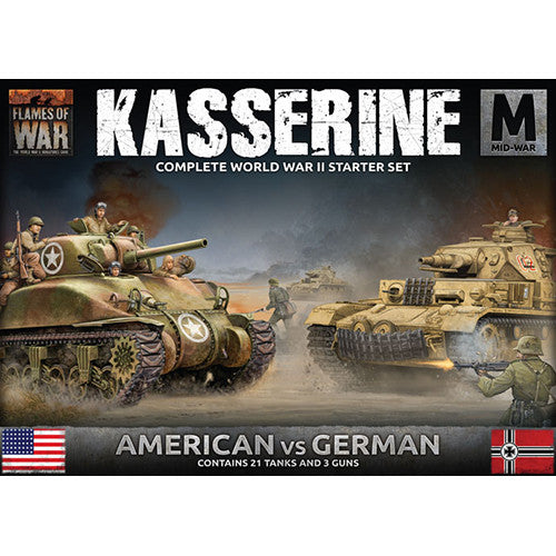 Kasserine: Complete World War II Starter Set Flames of War Battlefront 