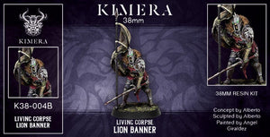 Kimera - Living Corpse Lion Banner 38mm Figure Kimera