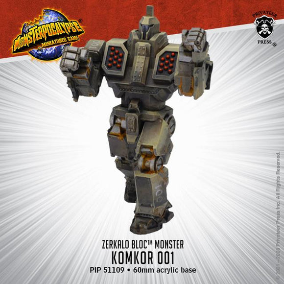 Komkor 001 – Zerkalo Bloc Monster Destroyers Privateer Press