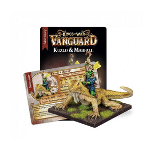 Kuzlo And Madfall Mercenary Booster Vanguard Mantic Games  (5026517516425)