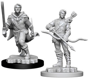 Male Human Ranger D&D RPG Miniatures WizKids 