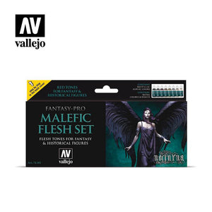 Malefic Flesh Set Paint Sets Vallejo 