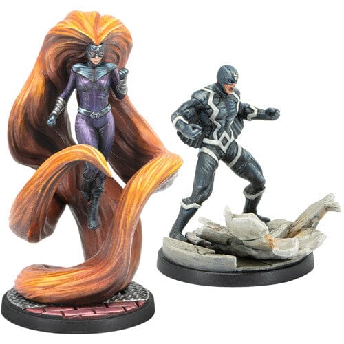 Marvel Crisis Protocol: Black Bolt And Medusa Character Pack Atomic Mass Games 
