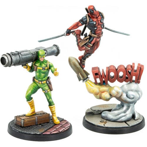 Marvel Crisis Protocol: Deadpool & Bob Character Pack Atomic Mass Games 