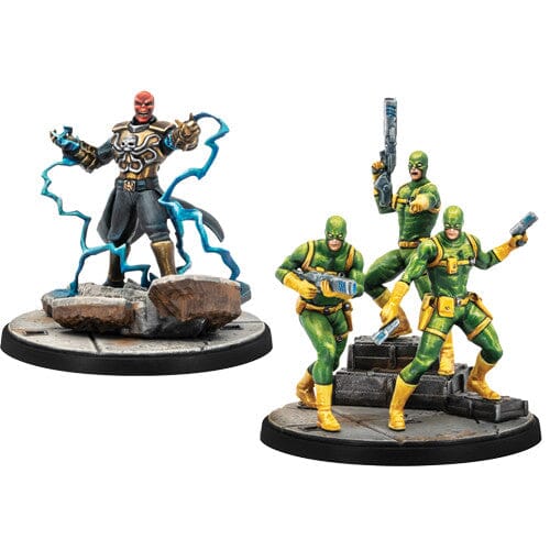 Marvel Crisis Protocol: Red Skull And Hydra Troopers Character Pack Atomic Mass Games 