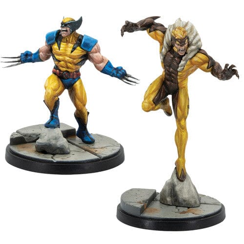 Marvel Crisis Protocol: Wolverine & Sabretooth Character Pack Atomic Mass Games 