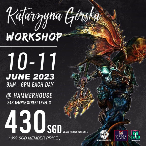 [Masterclass Workshop] KAHA Katarzyna Gorska @kaha.katarzyna.gorska Workshop HammerHouse 