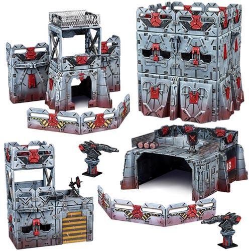 Military Compound Terrain Crate Mantic Games 
