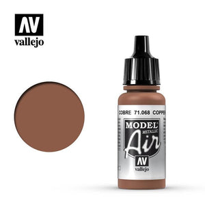 Model Air: Copper (Metallic) Model Air Paint Vallejo 