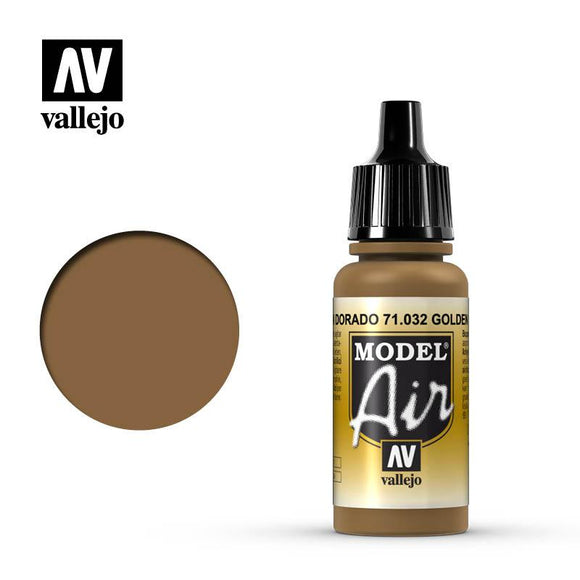 Model Air: Golden Brown Model Air Paint Vallejo 