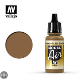 Model Air: Golden Brown Model Air Paint Vallejo 
