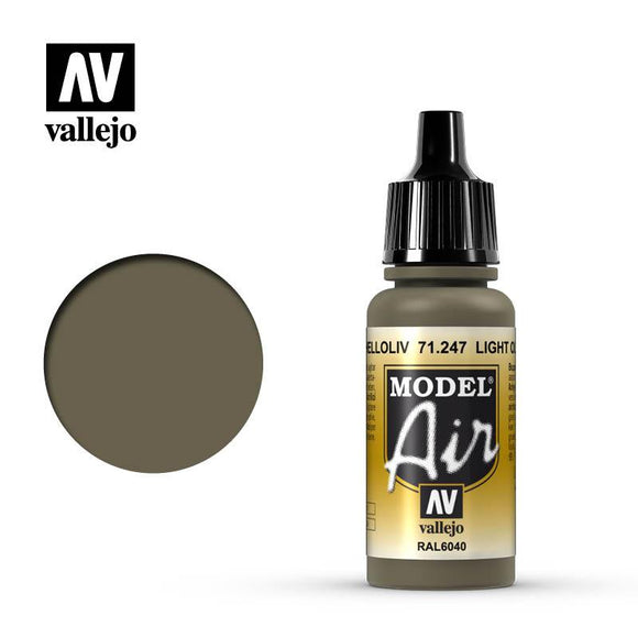 Model Air: Light Olive Model Air Paint Vallejo 
