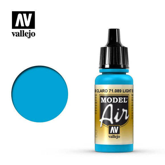 Model Air: Light Sea Blue Model Air Paint Vallejo 