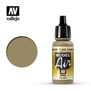 Model Air: Loam Beige Model Air Paint Vallejo 