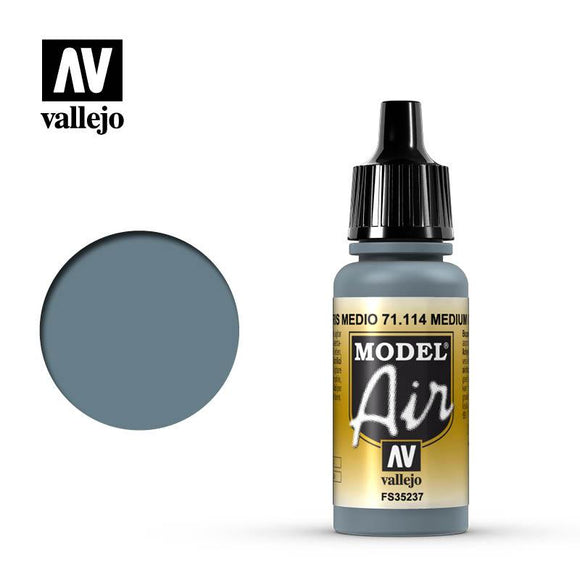 Model Air: Medium Gray Model Air Paint Vallejo 