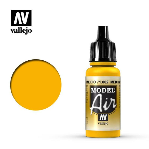 Model Air: Medium Yellow Model Air Paint Vallejo 