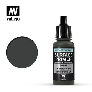 Model Air: Surface Primer UK Bronze Green Model Air Primer Vallejo 