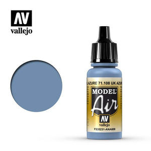 Model Air: Uk Azure Blue Model Air Paint Vallejo 