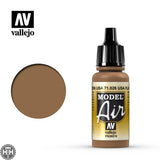 Model Air: US Flat Brown Model Air Paint Vallejo 