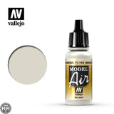 Model Air: White Grey Model Air Paint Vallejo 