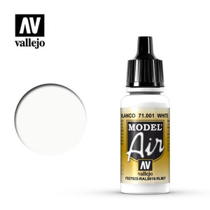 Model Air: White Model Air Paint Vallejo 