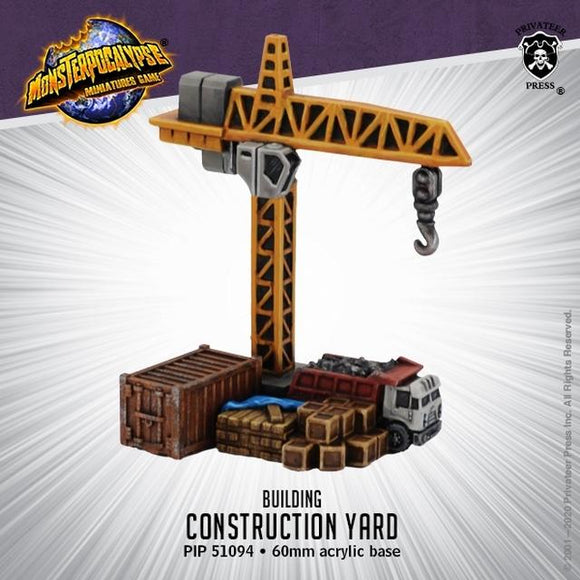 Monsterpocalypse Contruction Yard – Building Building Privateer Press 