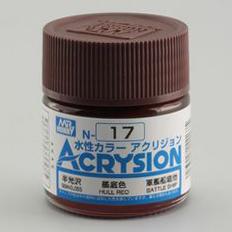 Mr Hobby Hull Red Acrysion Color Paint MrHobby 
