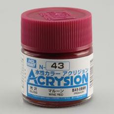 Mr Hobby Wine Red Acrysion Color Paint MrHobby 