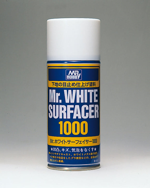 Mr White Surfacer 1000 Primer MrHobby 
