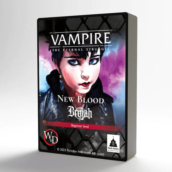 New Blood: Brujah Vampire: The Eternal Struggle Black Chantry 