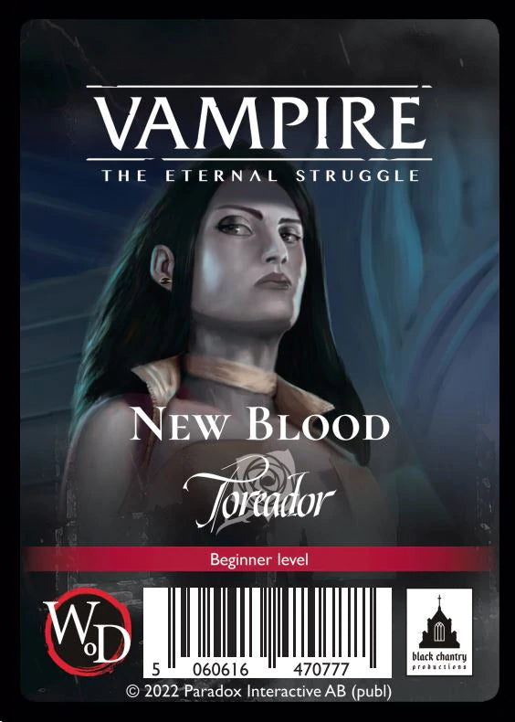 New Blood: Toreador (2022) Toreador Black Chantry 