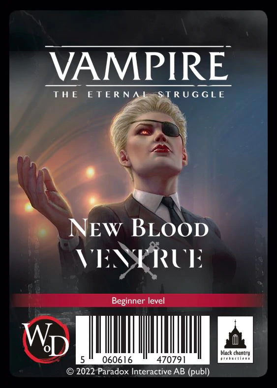 New Blood: Ventrue (2022) Ventrue Black Chantry 