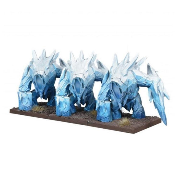 Northern Alliance Ice Elemental Regiment Kings of War Mantic Games  (5026525184137)